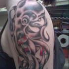 Octopus Anchor Tattoo