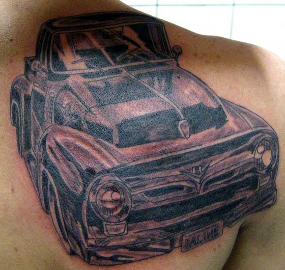 ford f 100 tattoo Ford F 100 Truck Tattoo