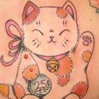 Maneki Neko Lucky Kitty Tattoo