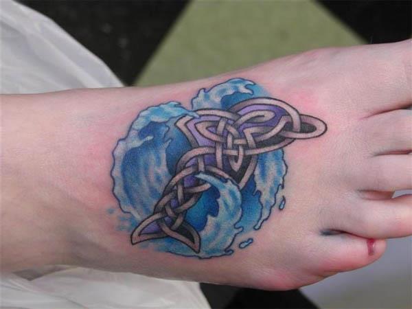 celtic dolphin tattoo Celtic Dolphin Tattoo