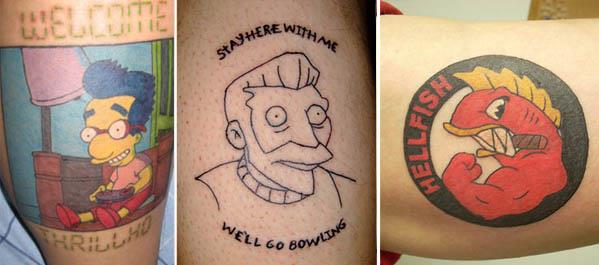 11 Extraordinarily Clever Simpsons Tattoos 11 Extraordinarily Clever Simpsons Tattoos