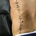 David Beckham’s Chinese Symbol Tattoo