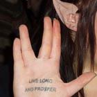 Live Long and Prosper Tattoo