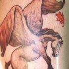 Autumn Pegasus Tattoo
