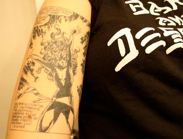 dark phoenix x men comic tattoo Dark Phoenix X Men Comic Tattoo