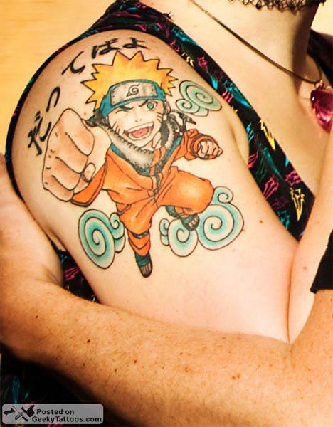 naruto anime tattoo Naruto Tattoo