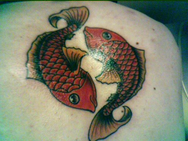 balance koi fish tattoos Balance Koi Fish Tattoos