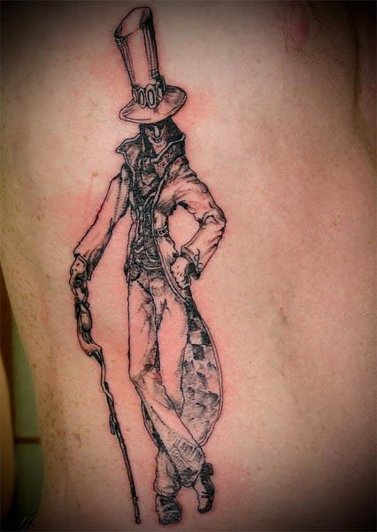 creepy original mad hatter tattoo Ink in Wonderland: 25 Mad Alice in Wonderland Tattoos