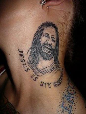 jesus is my homey OMG! WTF Jesus Tattoos