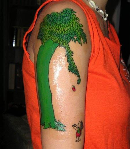 the giving tree tattoo The Giving Tree Tattoo