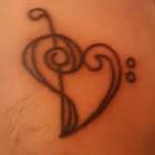 clef heart