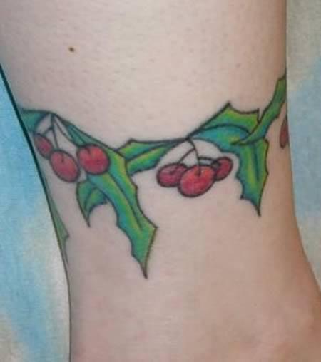 Holly Tattoo 17 Christmas Tattoos That You Have To See
